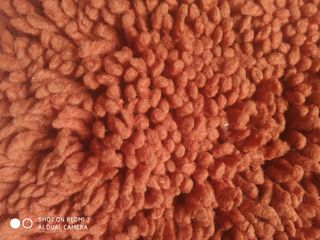 Alfombra de lana 125x60cm color caldera