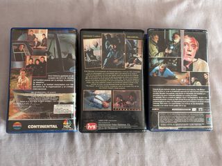 Lote de 3 peliculas Vhs