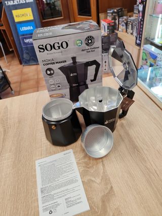 Cafetera MoKa 9 Tazas SOGO