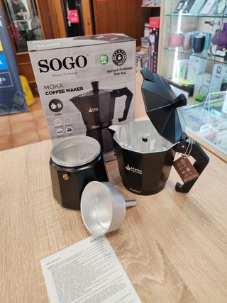 Cafetera MoKa 9 Tazas SOGO