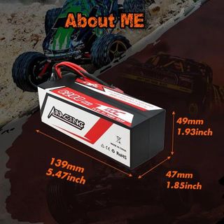Bateria LiPo 4S NUEVA 6200mAh