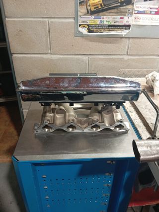 Colector de admisión cromado BMW 316i E30 m40b16