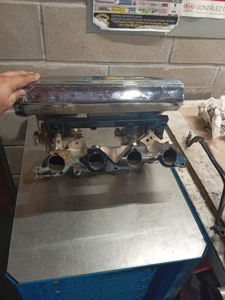 Colector de admisión cromado BMW 316i E30 m40b16