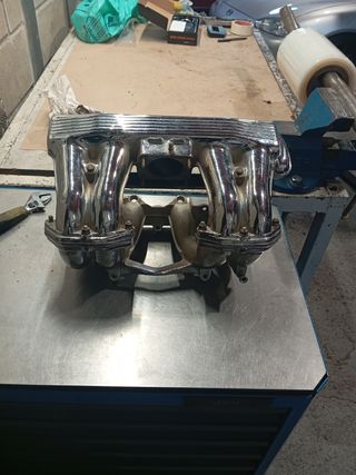 Colector de admisión cromado BMW 316i E30 m40b16