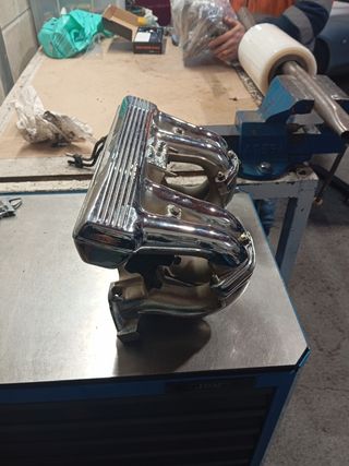 Colector de admisión cromado BMW 316i E30 m40b16