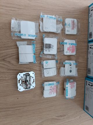 Simon 75 blanco nieve