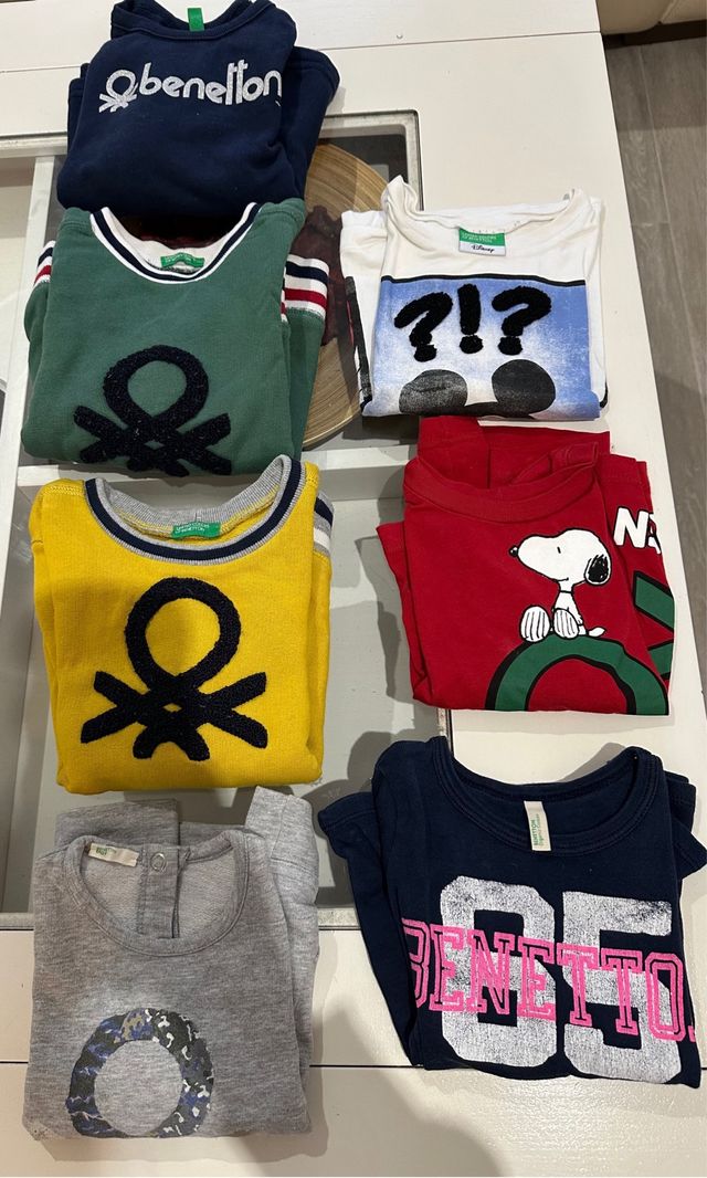 lote de Sudaderas y camisetas niño