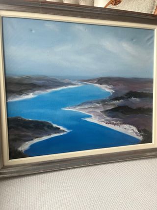 Cuadro oleo marina