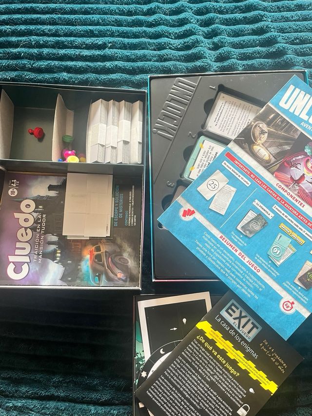 Juegos mesa Escape room