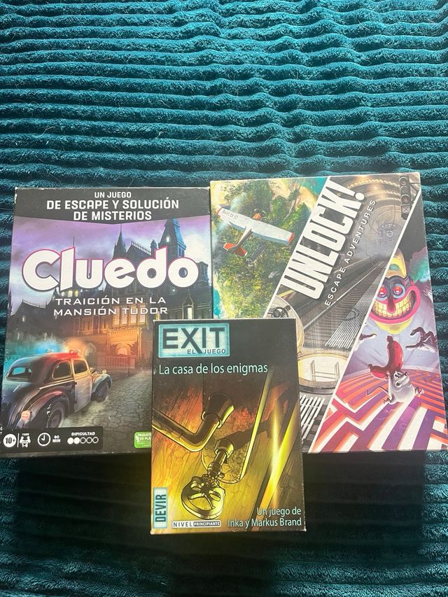 Juegos mesa Escape room