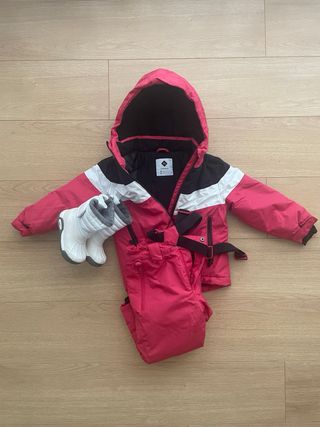 Conjunto ropa ski niño 3/4 años