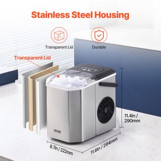 Macchina per Ghiaccio Proiettile da Tavolo Autopu