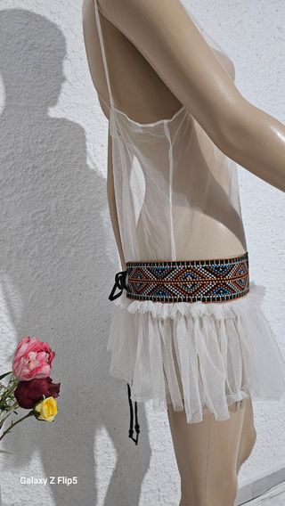 Cintura hippie vintage donna anni '70