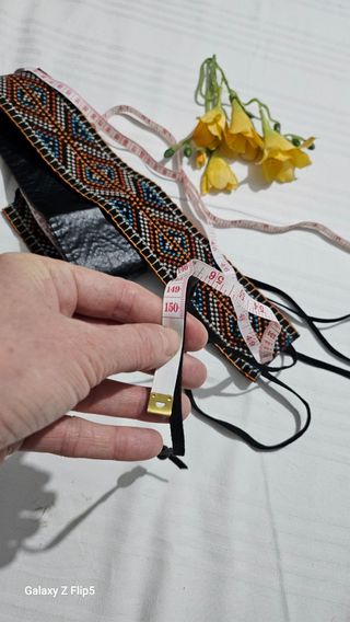 Cintura hippie vintage donna anni '70