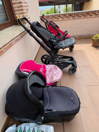 Sillita bebe y acesorios