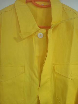 Mono de trabajo amarillo xl 46
