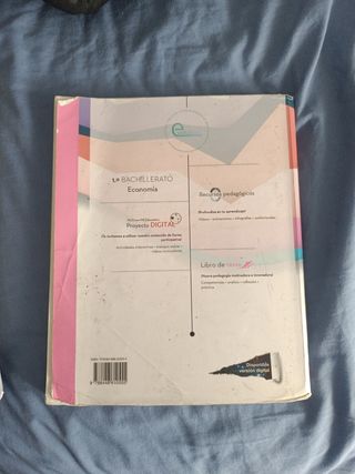 LA. Economia 1 Bachillerato. Libro alumno. ANDA...
