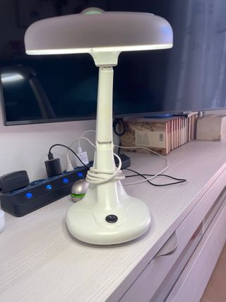 Lampara led flexo con lupa