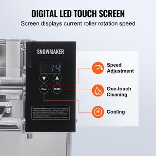 Macchina Ghiaccio a Fiocchi di Neve Commerciale 80