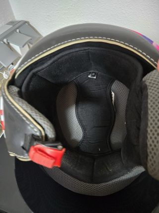 Casco moto chupa chups