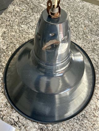 Lampara Industrial francesa años 50