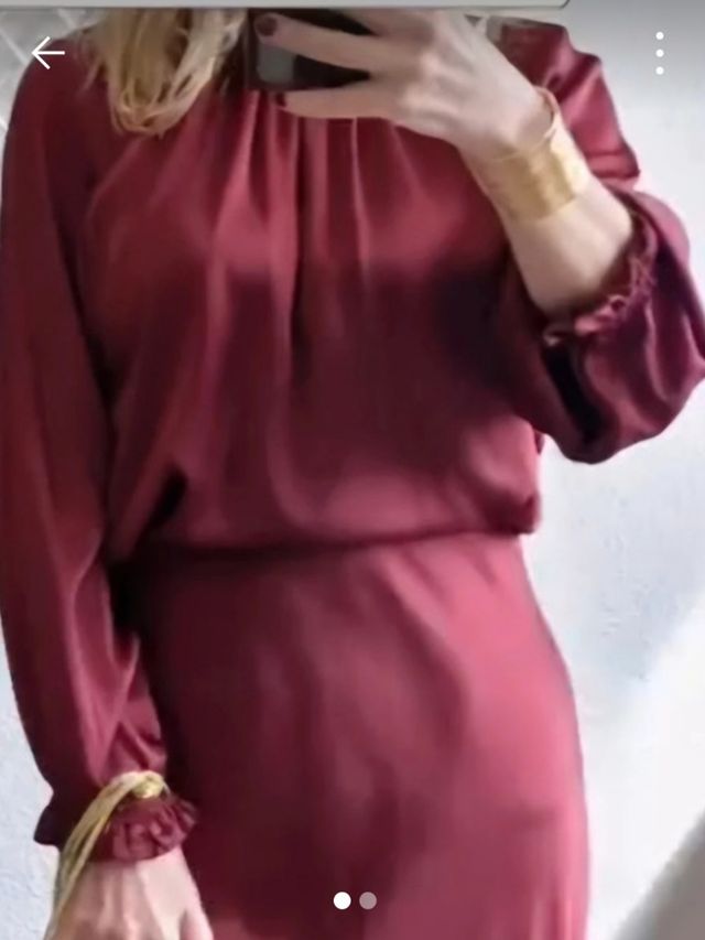 Blusa Satén Caldera