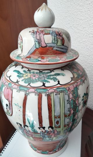 Jarrón chino, muy fino