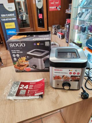 Freidora Eléctrica 1,5L SOGO