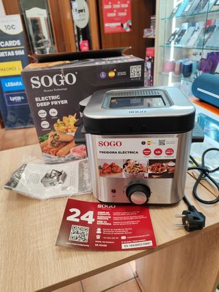 Freidora Eléctrica 1,5L SOGO