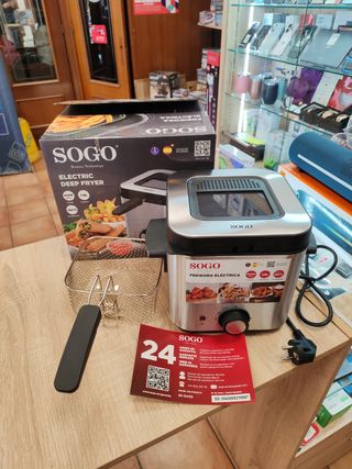 Freidora Eléctrica 1,5L SOGO