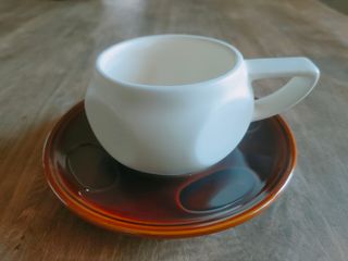 Juego de café geométrico midcentury