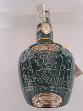 Botella antigua Chivas Royal Salute coleccionista