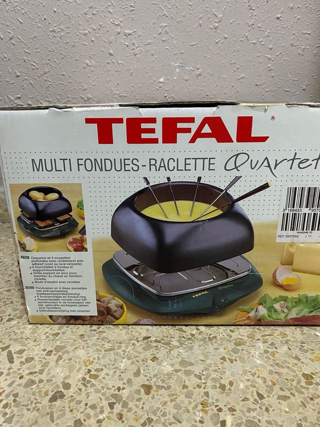 Founde raclette Tefal a estrenar