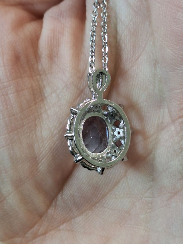 Pendente con Acquamarina naturale