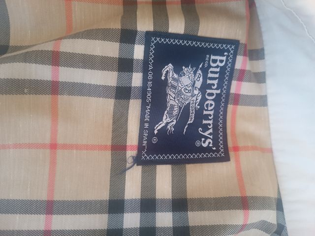 Cazadora bomber vintage Burberrys. Ver medidas.