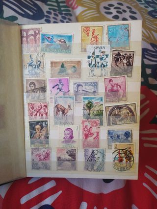 Colección de sellos años 60 y 70