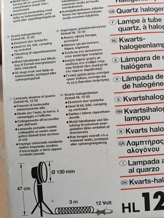 Lampada ricaricabile anche in auto