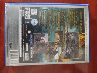 Juego ps2 el señor de los anillos
