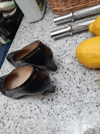 Tacón negro pedro García