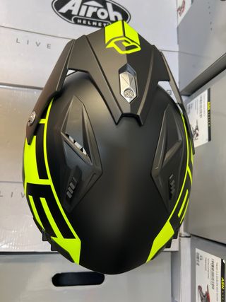 Casco moto XL trial jet Acerbis