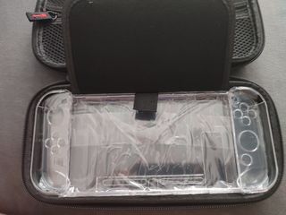 Pack juegos y funda Nintendo switch