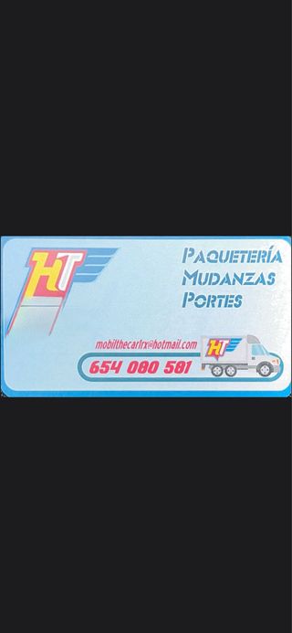 Se hacen Portes Mudanzas 