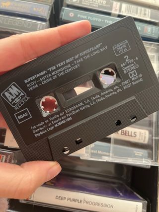 CASSETTE ORIGINAL Supertramp.  The very best of. Rock Progresivo 70/80s.