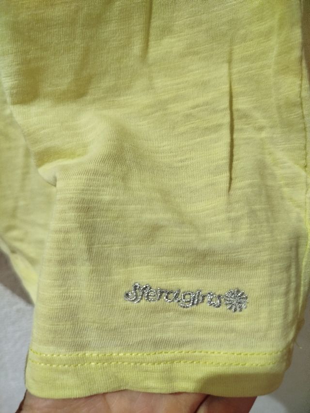 Camiseta amarilla talla M
