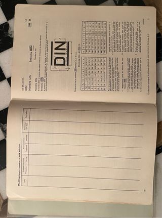 Descripción general del libro NORMAS DE DIBUJO DIN