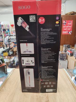 Aspiradora y Escoba Recargable 2 en 1 SO