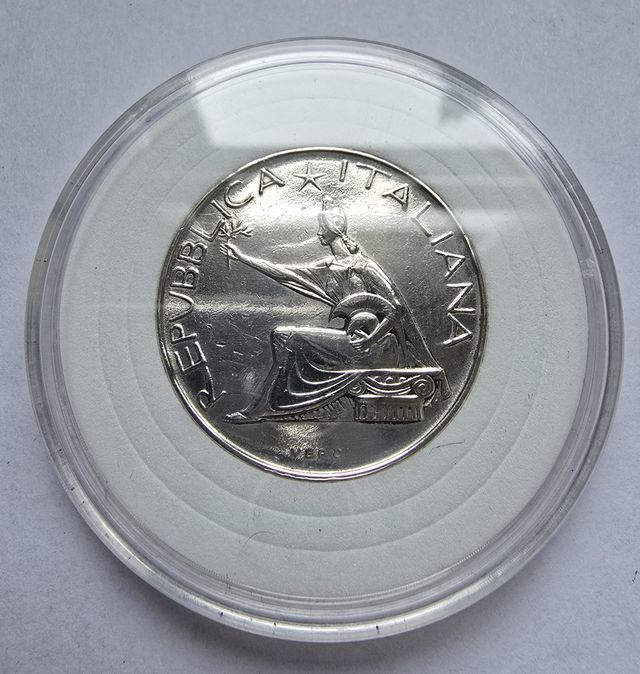 500 lire Argento 1961 KM# 99 100° Unità d'Italia