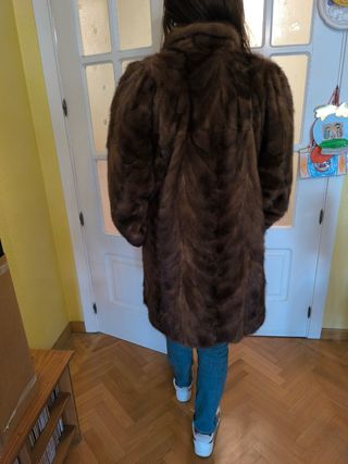 Abrigo de mujer de Piel