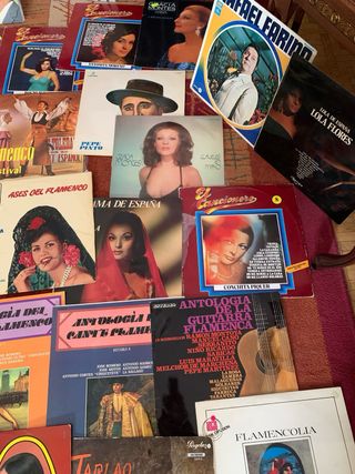 LOTE DISCOS VINILO flamenco coplas