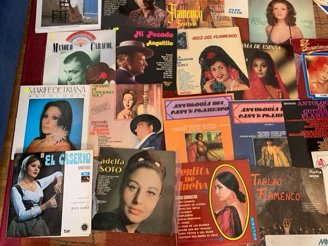 LOTE DISCOS VINILO flamenco coplas